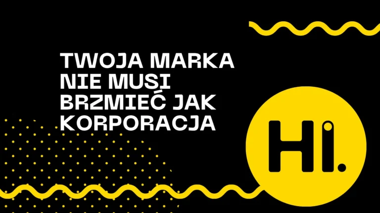 Tone of voice marki - Twoja marka nie musi brzmieć jak korporacja w 2025 roku 1 agencja marketingowa Wrocław reklama outdoor 1600 x 900 px 2