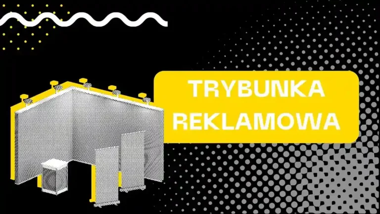 trybunka reklamowa